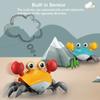 Crawling Crab Toy Baby Toys with Music & Light Tummy Time Toys Interactive Musical Toy for Toddlers