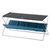 Azumaya-kk MIP-95NV Folding Chabudai Table, Navy, 90cm Wide