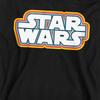 Star Wars Childrens/Kids Retro Logo Outline Hoodie