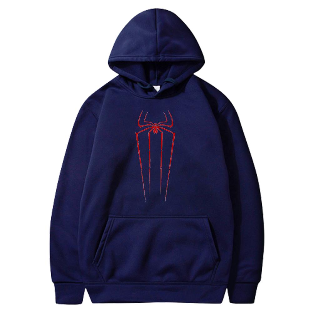 2025 Autumn New Fashion Outdoor Comfort Clothing Pullover 2d Spider Adult Men'S Casual Long Sleeve Hoodie Tops Sports Style