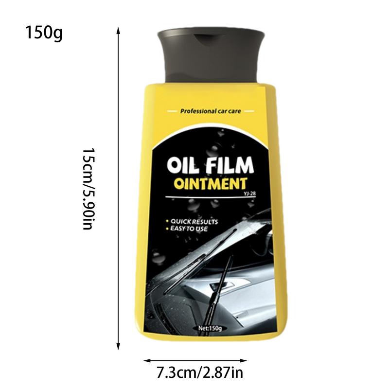 Car Window Cleaner Glass Cleaner Paste Car & Auto Glass Oil Film Paste Glass Film Removal Effective Mild Car Detailing Kit For