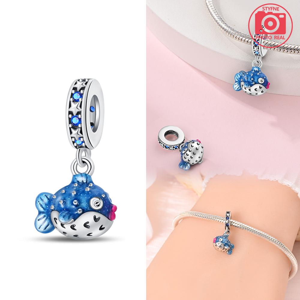 Charm Plata Lantern Fish Pendants Copper Plated Fits Charm Copper Plated Genuine Bracelets For Jewellery Crafting