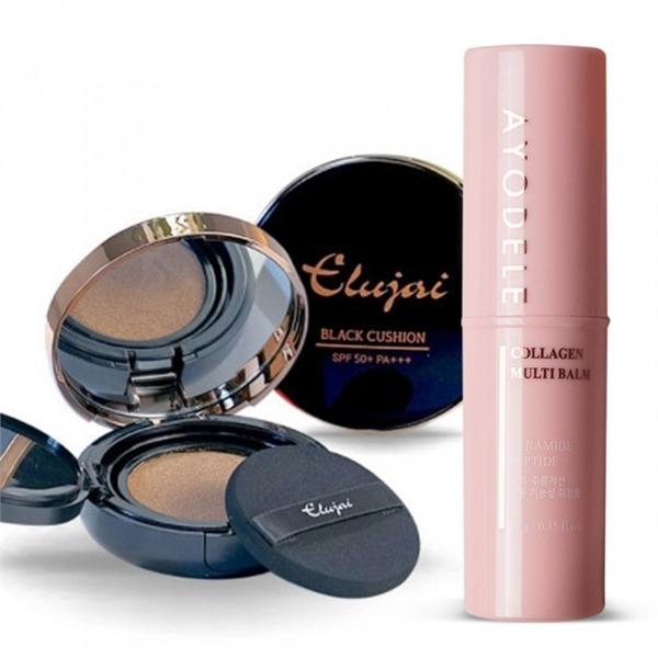 [AYODELE] Eluzai Cushion Set No. 21 + AYODELE Multi-Balm (7856006) No. 21 Light Beige