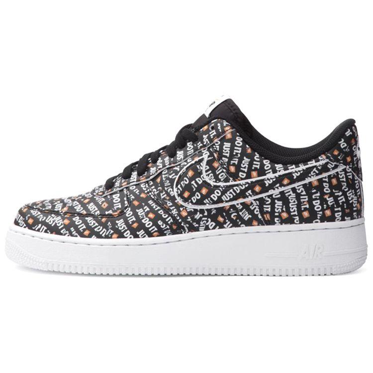 

Кроссовки унисекс Nike Air Force 1 Low 07 LV8 Just Do It Черный Черно-Белый-Оранжевый AO6296-001