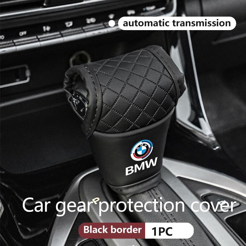 Leather Car Gear Shift Sleeve Knob Protective Cover For BMW M M2 M3 M4 M5 M6 E46 E90 E60 F30 E39 X1 X3 X4 X5 Gjvm37