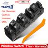 15883319 15883320 Power Window Switch for Cadillac GMC Sierra Yukon Chevrolet Suburban Tahoe Hummer H2 2003 2004 2005 2006 2007