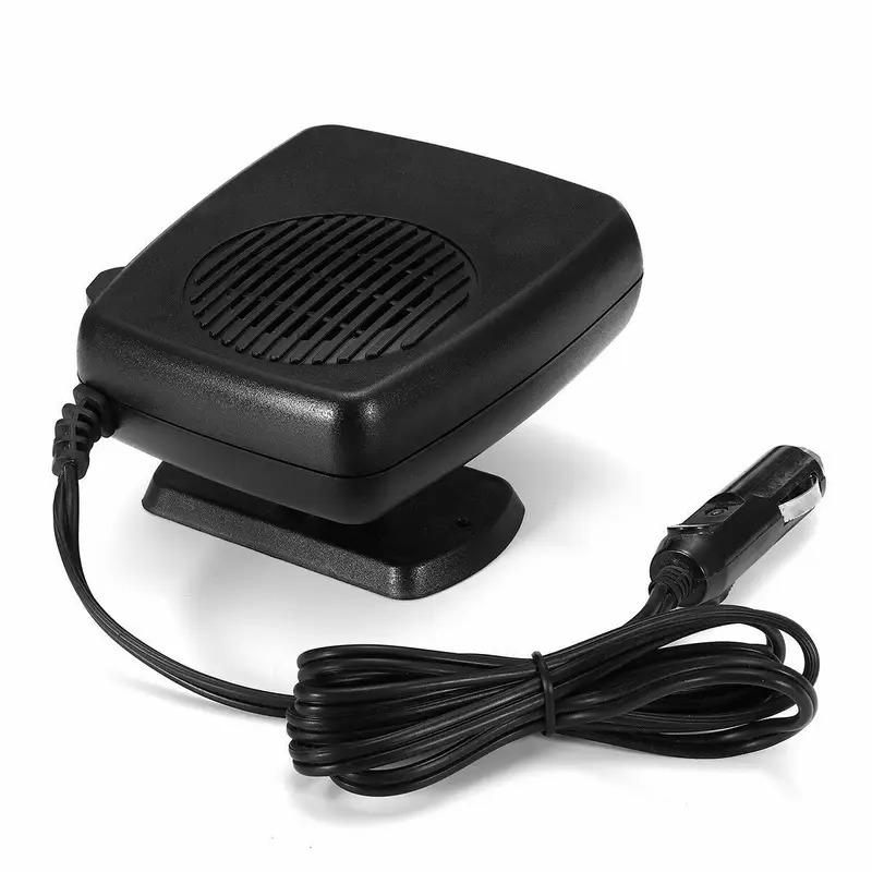 DC 12V ABS Car Heater Fan Car Dryer Windshield Demister Defroster Camper Car Air Conditioner Heater Accessories
