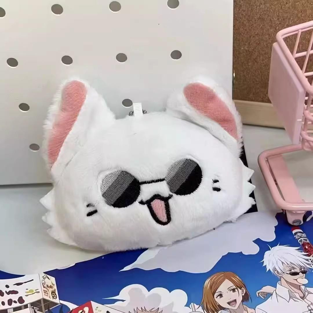 

Anime Keychain Geto Suguru And Satoru Gojo Plush Cosplay Doll Keyrings Couple Accessories Key Chains Fans Gift