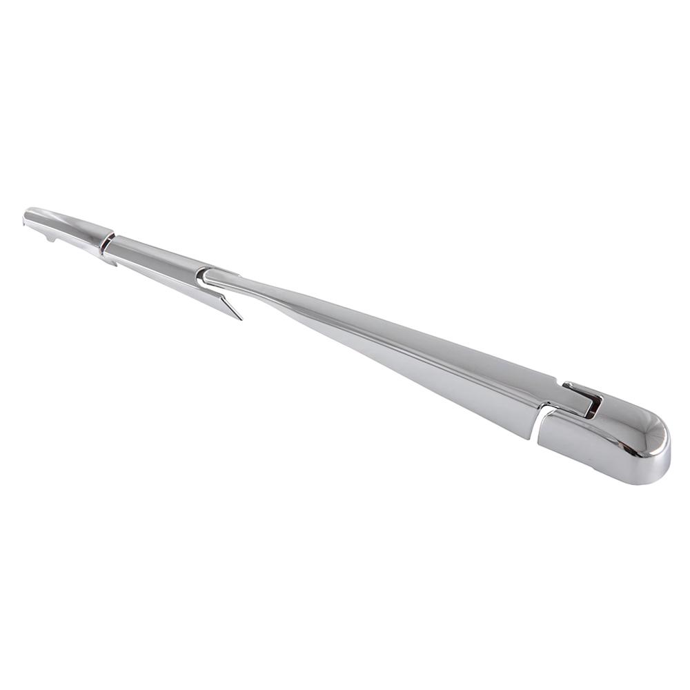 Rear Windshield Rain Windscreen Wiper Cover Trim for Jeep Wrangler JL 18+ Chrome