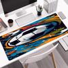 Tapis de Souris Thème Football, Base en Caoutchouc Antidérapante, Bureau Multifonctionnel & Décoration Intérieure, Parfait pour la Personnalisation de l'Espace de Travail.