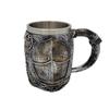 Stainless Steel Skull Goblet: Halloween Gift Mug