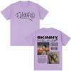 Rapper RELS B Skinny Flakk A New Star Album Merch Tshirt Unisex Women Clothing Fashion Hip Hop Tshirts Cotton T Shirts Streetwear