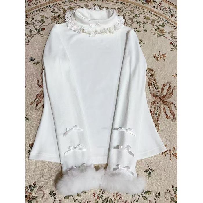 Autumn/Winter Lolita Long Sleeve Warm Top: Soft, Skin-Friendly, Versatile Bestseller