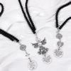 3 Pack Guardian Angel Rearview Mirror Charm, Angel Wings Cross Car Charm Pendant Guardian Angel Hanging Ornament Rear View Mirror Hanger Decor