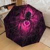 1pc Spider Web Pattern Umbrella  Automatic Opening and Closing Umbrella, High Quality Umbrella, Ideal Gift for Her 275