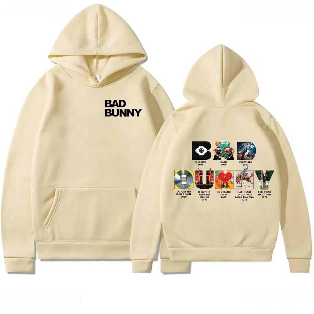 DTMF Bad Bunny Album Hoodie Men Women Oversized Pullover Hoody Winter Hoodie Stylish Long Sleeve Sweatshirts Pullover Tracksuit Female Male Clothing