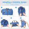 65L Foldable Travel Bag Nylon Waterproof Large Capacity Luggage Duffel Bag For Men Women Outdoor,Camping,Fishing,Gym Fitness Bag