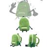 Adorable Green One Liam Backpack Plush Toy Soft Short Plush Animal Backpack