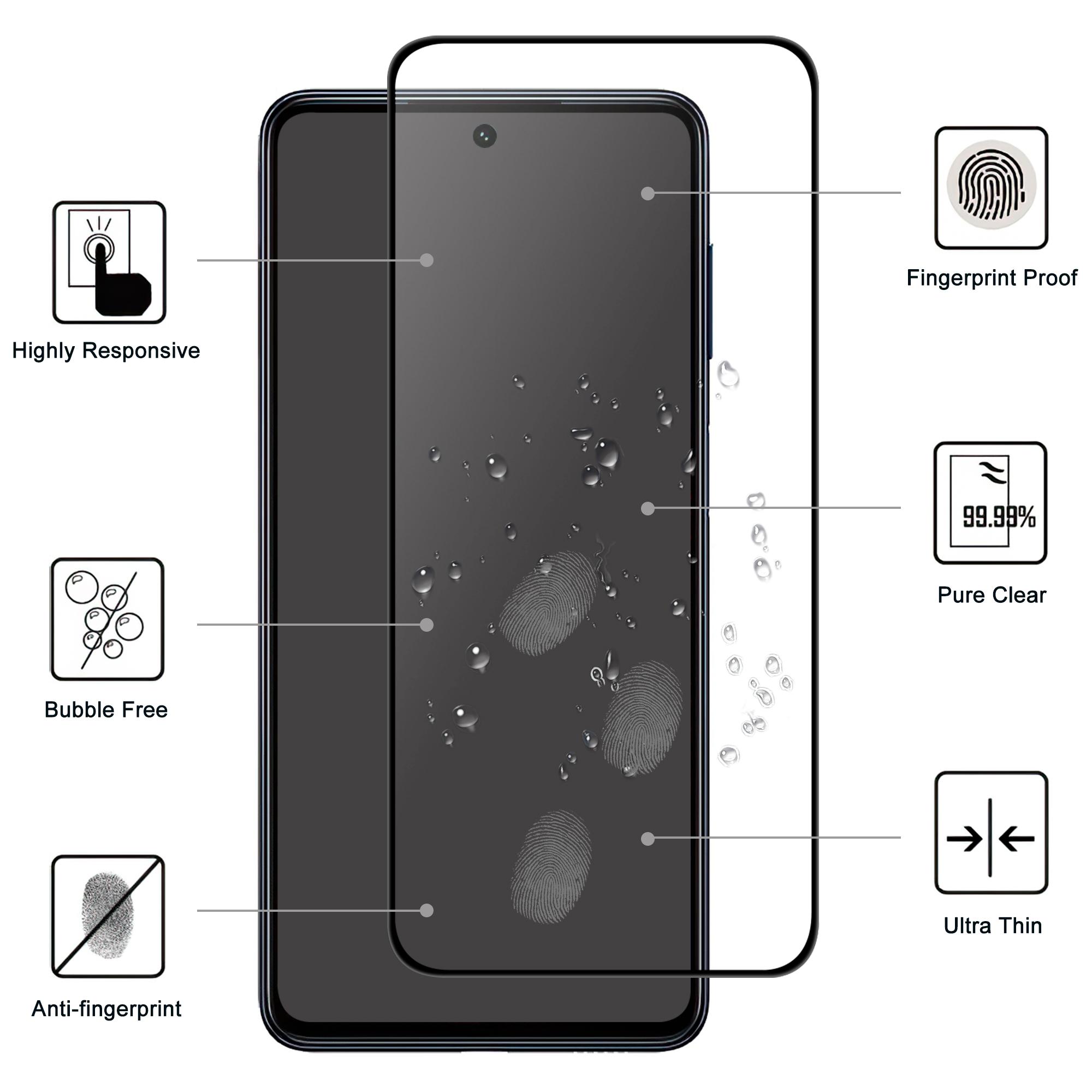 

For Samsung Galaxy S25 Tempered Glass Film Black Edge Full Glue 9H Full Screen Protector Type A