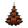 Acrylic Pumpkin Ghost Ornaments Halloween Tree Hanging Ornament, Skull Seasonal Transparent Craft Decor Decor, Spooky Pendant for Party Home, Festive