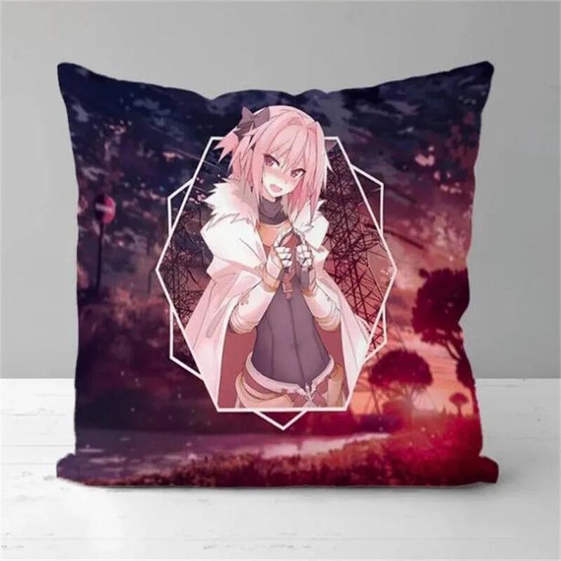 Anime Astolfo Fate/Apocrypha Pillow Case Cushion Cover Throw Home Dcor