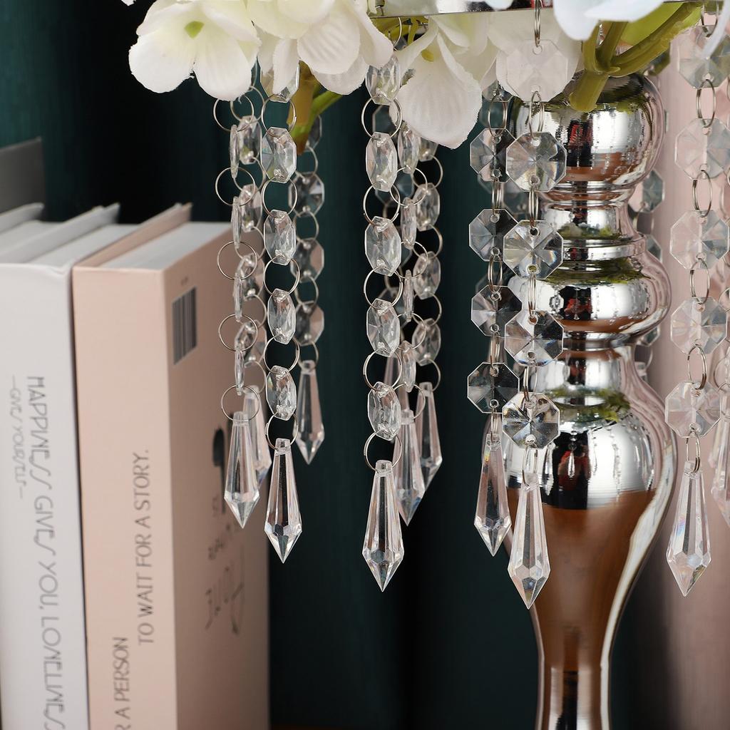 Wedding Flower Stand European Modern Iron Candle Holder Romantic Candlesticks for Dining Table
