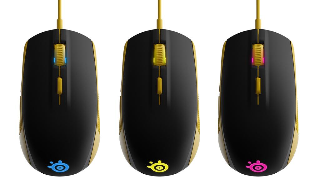 Maus SteelSeries Rival 100 Proton Gelb 62340 []Gaming