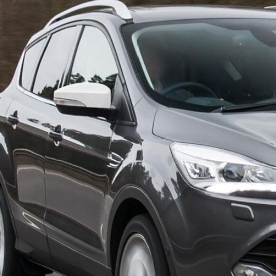RH For Ford Kuga Escape MK2 2013-2019 White Mirror Cover Cap Assembly Right Side