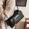 Large-capacity Underarm Bowling Bag, Fashionable Handbag, Stylish Commuting Single-shoulder Bag