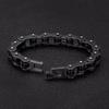 Locomotive Men Punk Rock Bicycle Chain Bracelet Stainless Steel Mountain Bike Chain Accessory Male Gifts