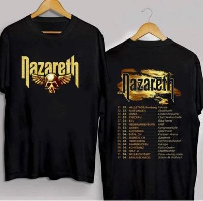Nazareth Marsch und April 2026 Unisex T-Shirt Alle Größen S-5XL
