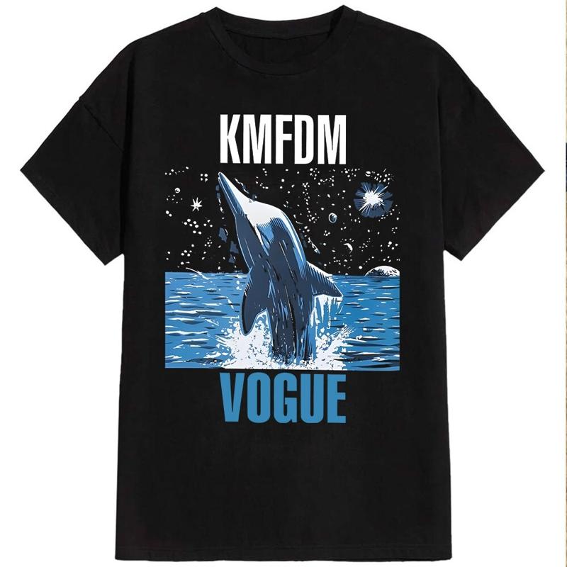Rare KMFDM Band Cotton Men All Size 10D470 T shirt S