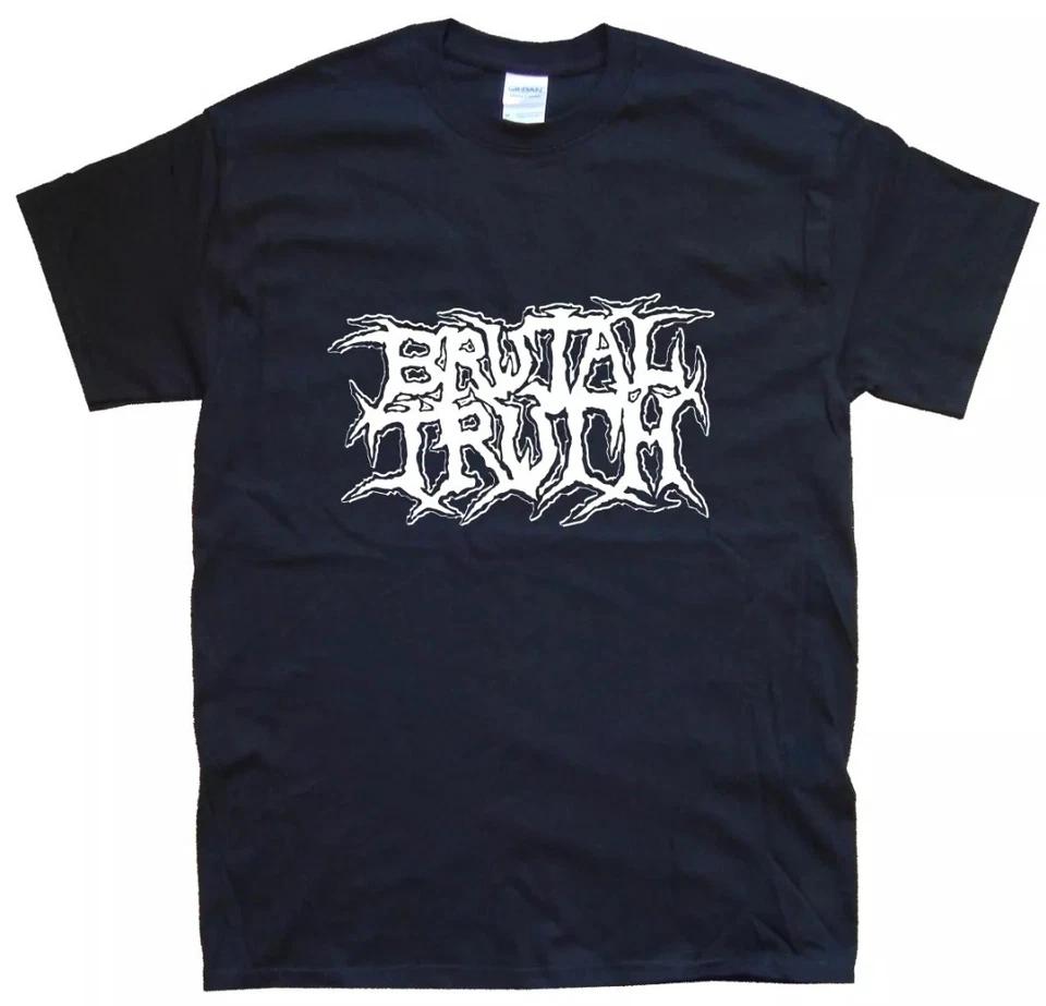 BRUTAL TRUTH T-SHIRT All sizes S M L XL XXL colours Black, White S