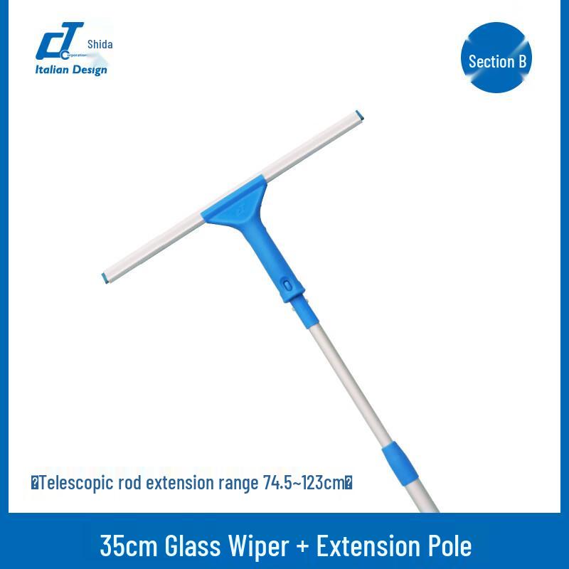 CT Shida Lightweight Double-Sided Window Squeegee Set