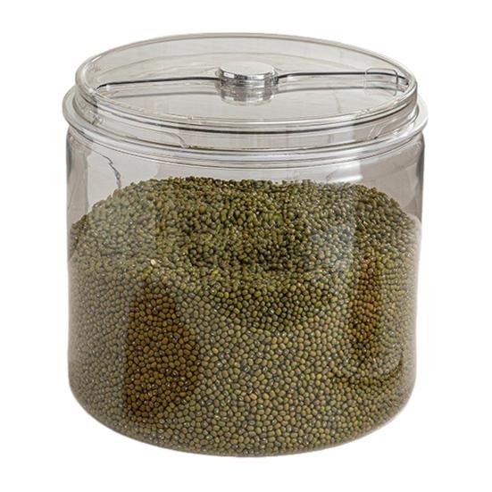 Rice Bucket Transparent Visual Panel Large Capacity Sealing Moisture-Proof Food-Grade Plastic Storage Container