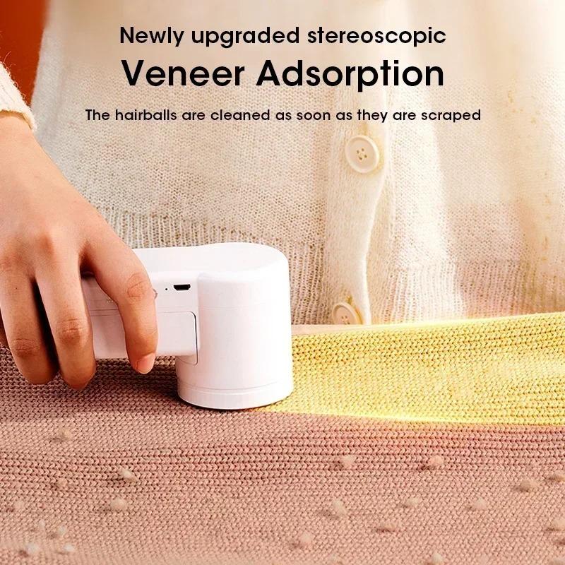 Xiaomi Wireless Rechargeable Portable Electric Fabric Shaver Professional Lint Remover for Sweater Jacket