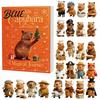 Themed Blind Box Countdown with Advent Calendars Christmas Capybara Set 2026 24 Days Novelty Gift