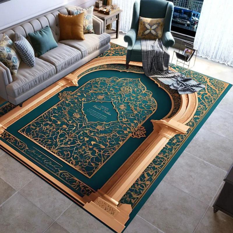 Islamic Elegance Prayer Rugs Muslim Gift Ideas Sophisticated Islamic Prayer Carpets and Floor Mats for Your Prayer Space