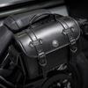 Distinctive Motorcycle Storage Bag Waterproof PU Leather With Adjustable Straps For Large Bike