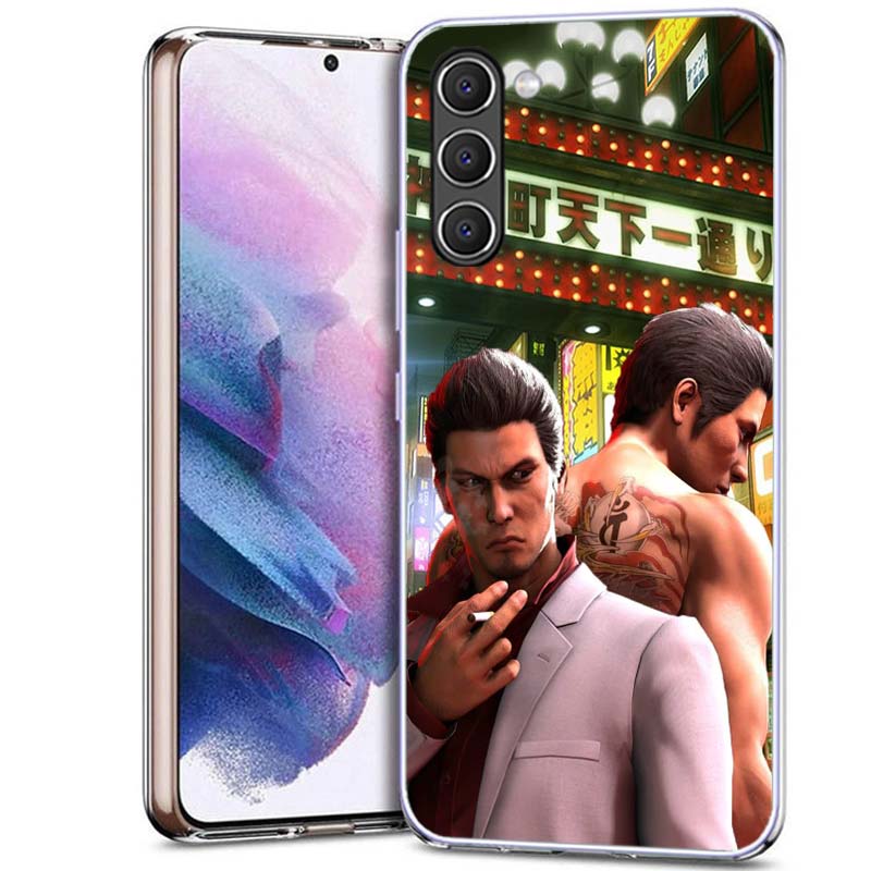 Yakuza 0 Game Phone Case for Samsung A54 A14 A24 A34 A17 A37 A57 A55 A35 A25 A15 A13 A23 A33 A53 A07 A05S A04S A03 A73 Galaxy No