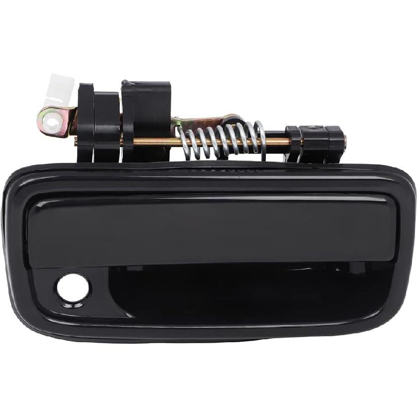 ECCPP Door Handles Exterior Outer Outside Front Driver Passenger Side for Toyota Tacoma 1995 1996 1997 1998 1999 2000 2001 2002 2003 2004 Black(2pcs)