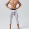 GYMBULL Pánske vysoko elastické fitness trojštvrťové legíny