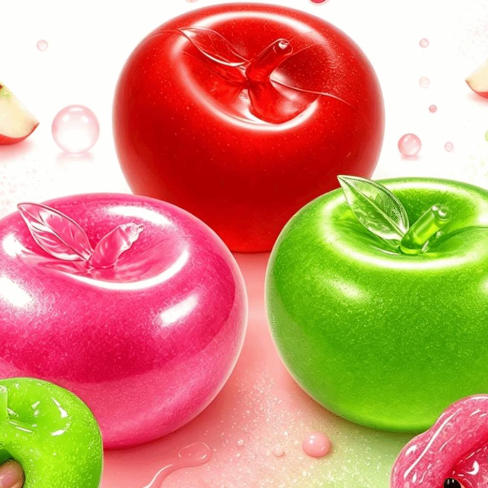 Simulated Fruit Fidget Toy Slow Rebound Sensory Toy Simulated Food Icy Squishy Toy Desk Decor