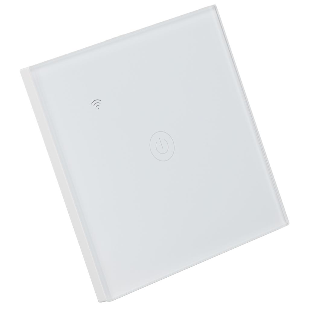WiFi Smart Wall Light Switch Glass Panel Bluetooth Voice Control Smart Touch Switch for Tuya Home 100 To 240V 86 Type