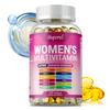 Multivitamin-Weichkapseln für Frauen, 120 Stück — Tägliches Wohlbefinden, Knochengesundheit, Antioxidativer Schutz
