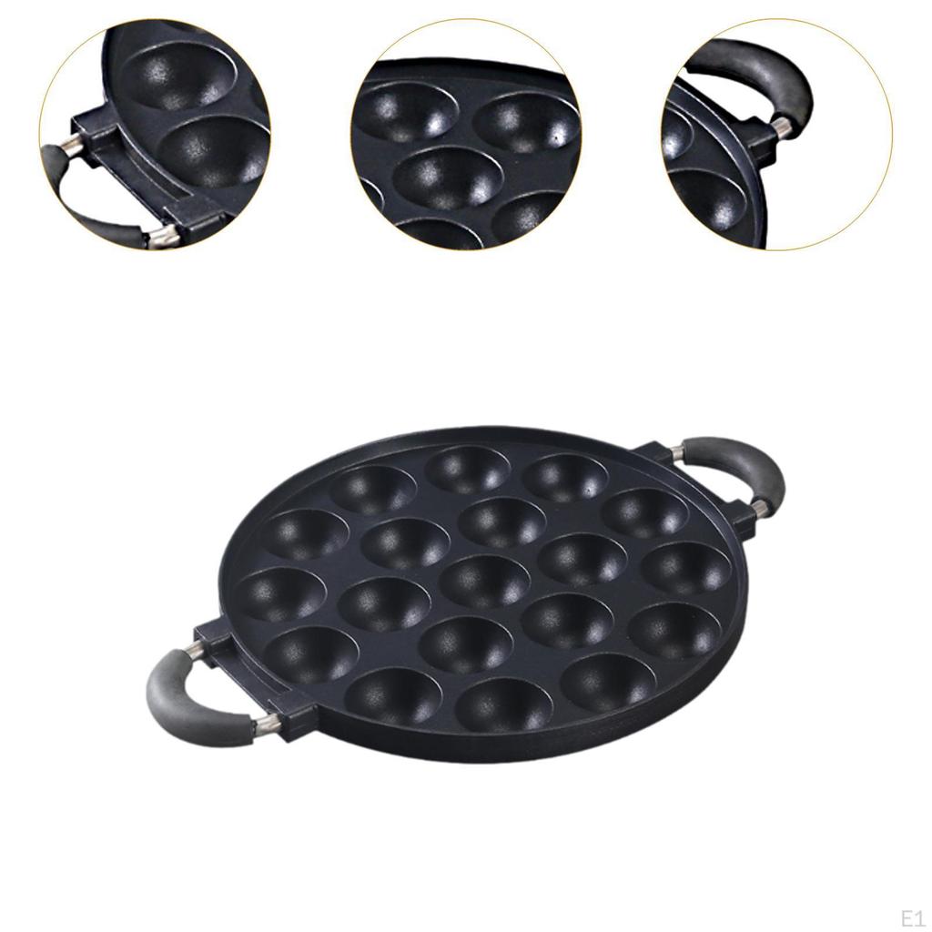 Donuts Maker Pfanne Kuchen Modellplatten Kochgeschirr Rund Anti-Verbrühung Donut Platte Donut Backen