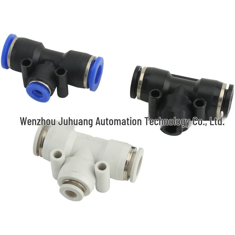 Redukční T-kus Typ T PEG6 Rychlospojka pro pneumatickou vzduchovou hadici
