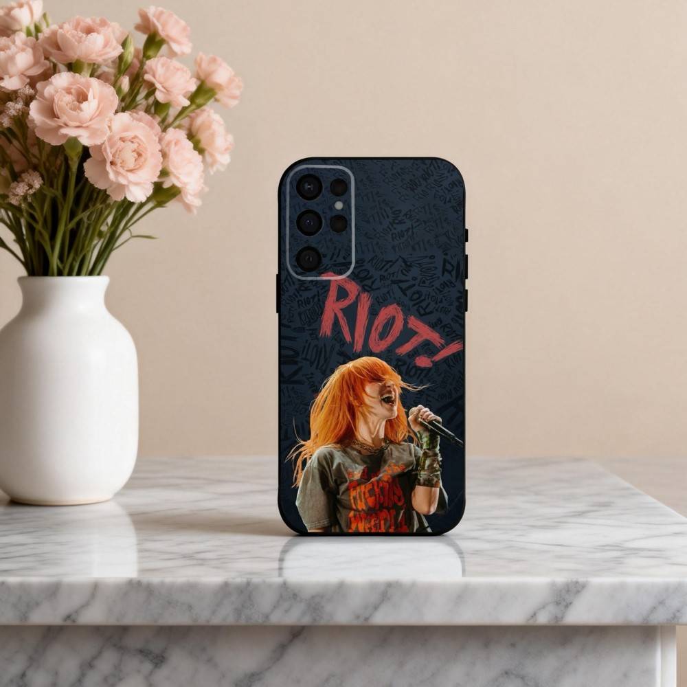 

Pop-rock P-Paramore Band Phone Case For Samsung S25,S24,S21,S22,S23,S30,Ultra,S20,Plus,Others Soft Black Cover Samsung S20plus5G