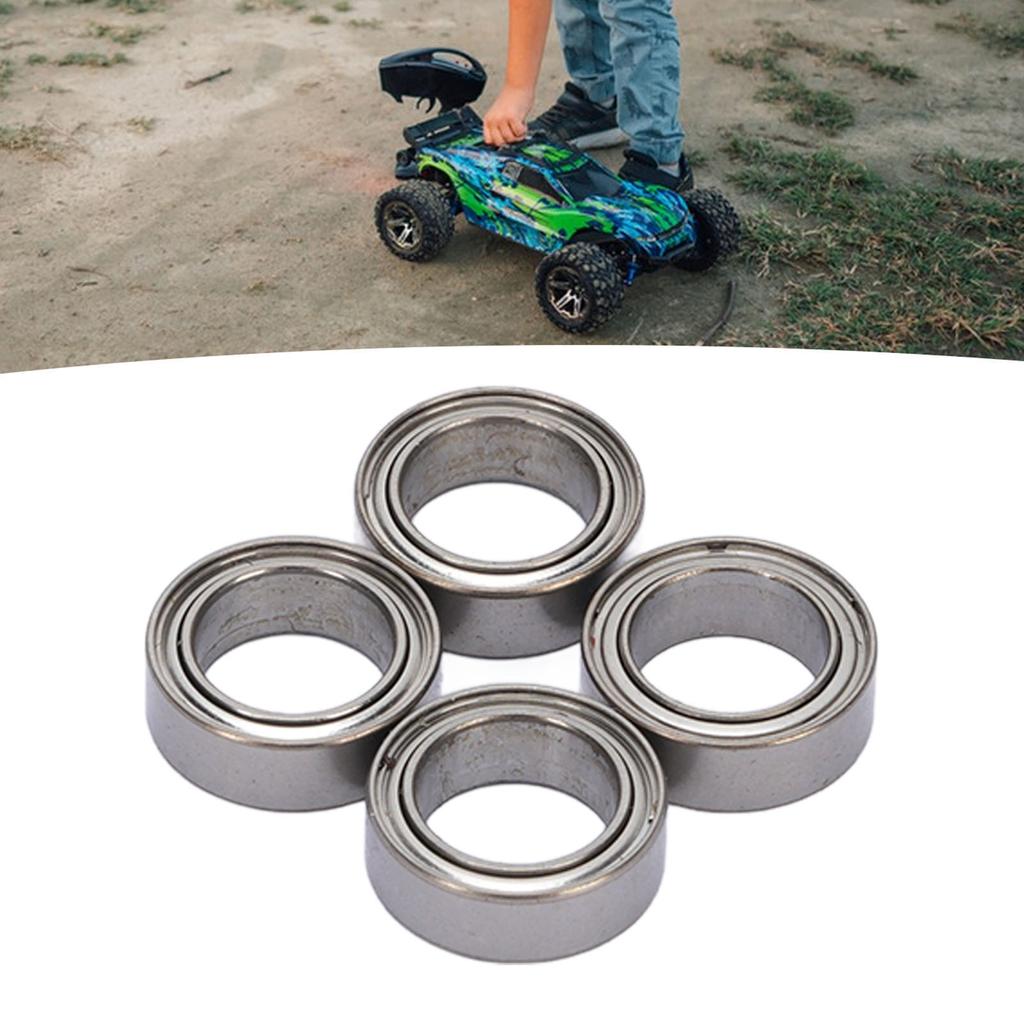 4Pcs RC Car Ball Bearings Metal Bearing Kit 6046 Replacement for SCY 16101 16102 16103 16201 Upgrade