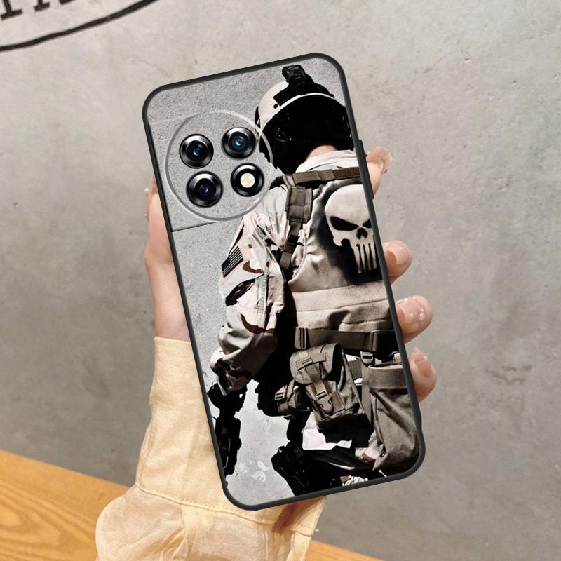Military Army Special Forces Case For OnePlus 8 9 10 Pro 15 15R 13 R 12 11 13T 10T 8T Nord CE 5 2 3 4 Lite N20 N30 Cover